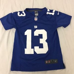 NFL Nike On-Field OBJ Odell Beckham Jr New York Giants Jersey Youth Small